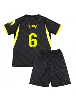 Otroški Nogometna dresi replika Atletico Madrid Koke #6 Gostujoči 2026-27 Kratek rokav (+ hlače)